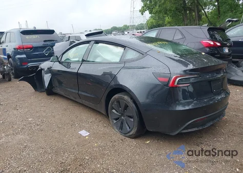 2025 Tesla Model 3 Long Range Rear-Wheel Drive из США, поврежденный, VIN 5YJ3E1EA7SF000605